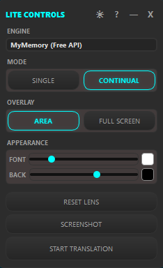 Language Lite Dark Theme