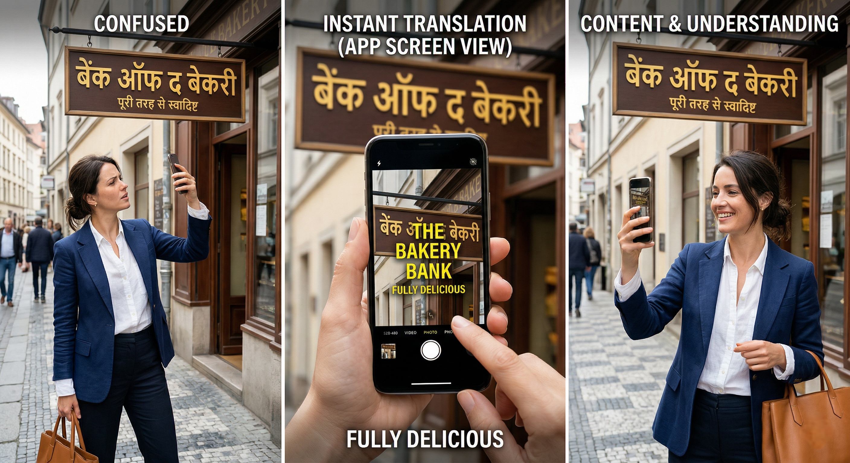 AR Camera Feature: Signage Translation